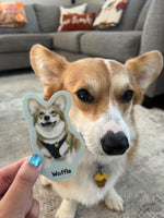 Custom painted pet stickers - 3pcs