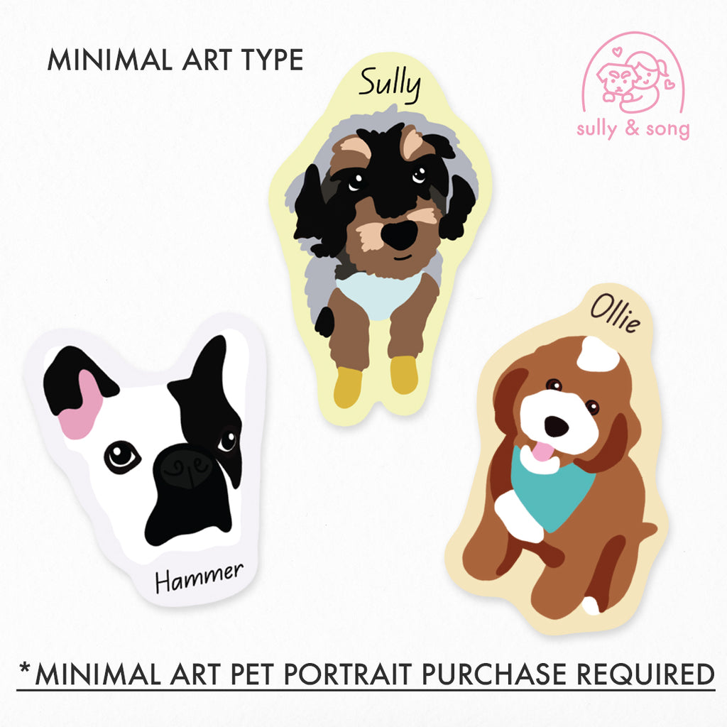 Custom Pet Dog Stickers - Sticky Brand